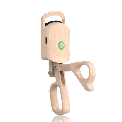 Heated Eyelash Curlers, Electric Eyelash Curler, 3 Heating Modes Rechargeable Portable Eyelash Curler for Natural-Looking (Pink)