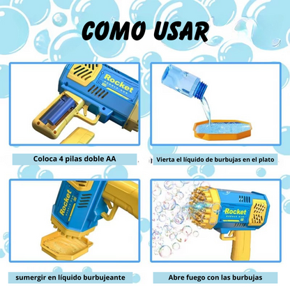Lanzador de Burbujas